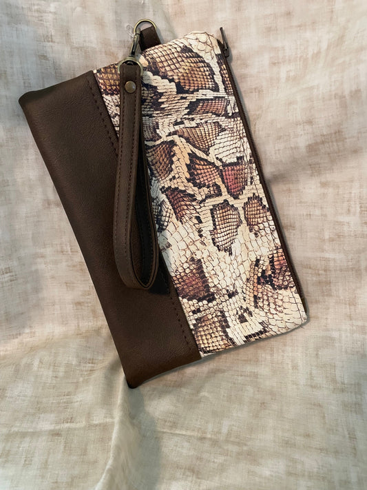 Vinyl Wristlet